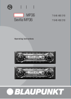 Blaupunkt Alicante-MP-36 - Owners Manual